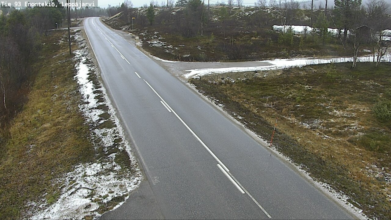 Kelikamerat Kuva Tie 93 Enontekiö, Leppäjärvi, Enontekiö, Lappi