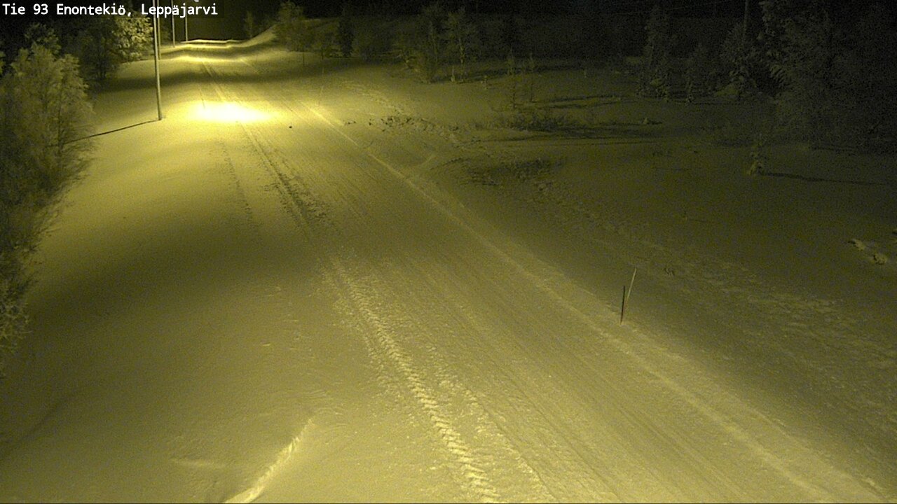 Kelikamerat Kuva Tie 93 Enontekiö, Leppäjärvi, Enontekiö, Lappi