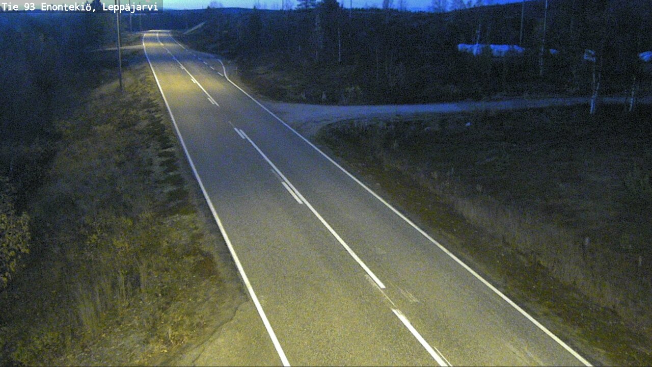 Kelikamerat Kuva Tie 93 Enontekiö, Leppäjärvi, Enontekiö, Lappi