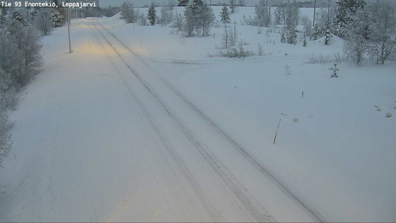 Kelikamerat Kuva Tie 93 Enontekiö, Leppäjärvi, Enontekiö, Lappi