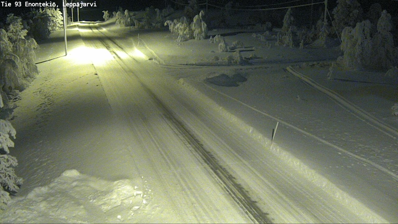 Kelikamerat Kuva Tie 93 Enontekiö, Leppäjärvi, Enontekiö, Lappi