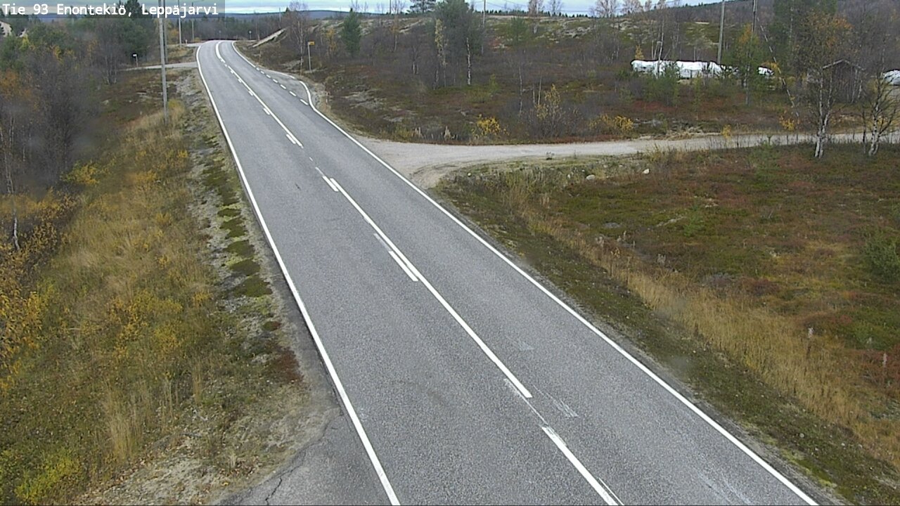 Kelikamerat Kuva Tie 93 Enontekiö, Leppäjärvi, Enontekiö, Lappi