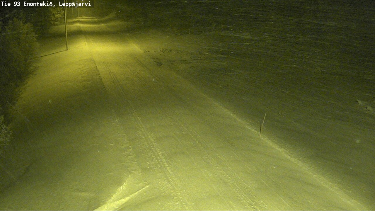 Kelikamerat Kuva Tie 93 Enontekiö, Leppäjärvi, Enontekiö, Lappi