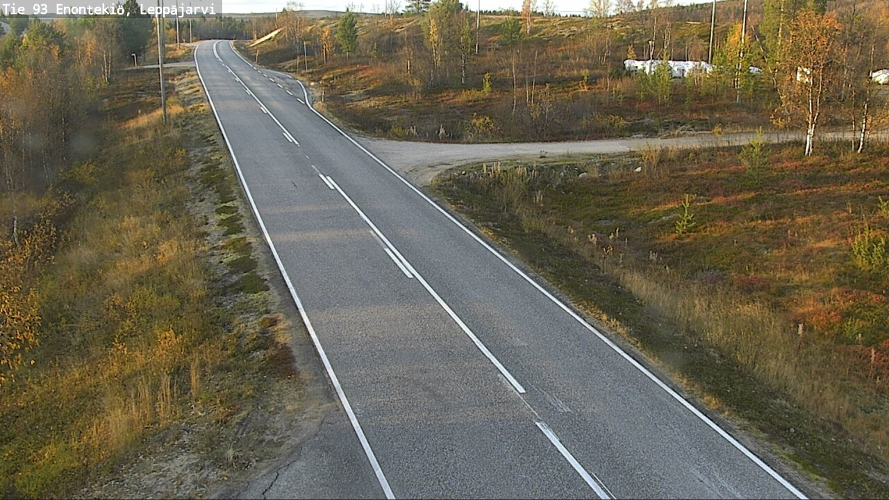 Kelikamerat Kuva Tie 93 Enontekiö, Leppäjärvi, Enontekiö, Lappi