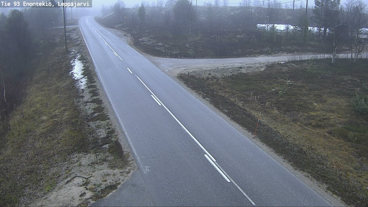 Kelikamerat Kuva Tie 93 Enontekiö, Leppäjärvi, Enontekiö, Lappi