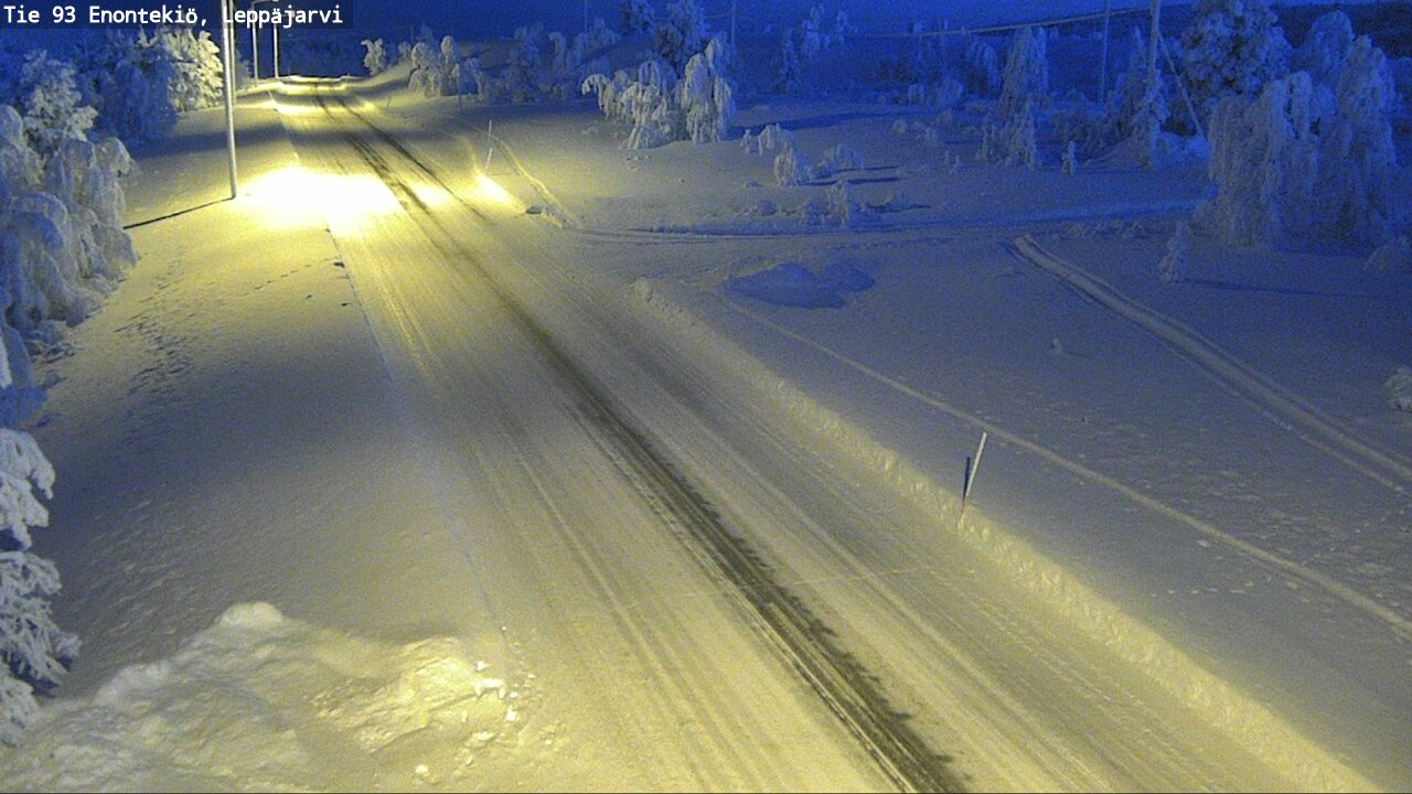 Kelikamerat Kuva Tie 93 Enontekiö, Leppäjärvi, Enontekiö, Lappi