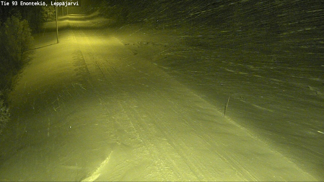 Kelikamerat Kuva Tie 93 Enontekiö, Leppäjärvi, Enontekiö, Lappi