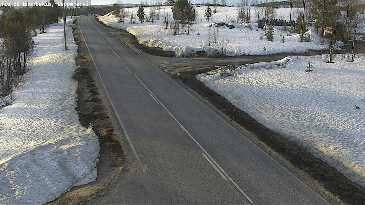 Kelikamerat Kuva Tie 93 Enontekiö, Leppäjärvi, Enontekiö, Lappi
