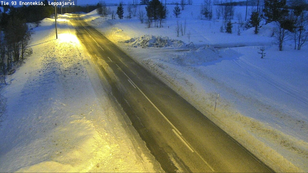 Kelikamerat Kuva Tie 93 Enontekiö, Leppäjärvi, Enontekiö, Lappi