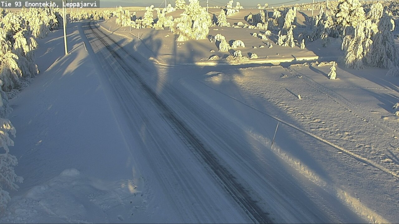 Kelikamerat Kuva Tie 93 Enontekiö, Leppäjärvi, Enontekiö, Lappi