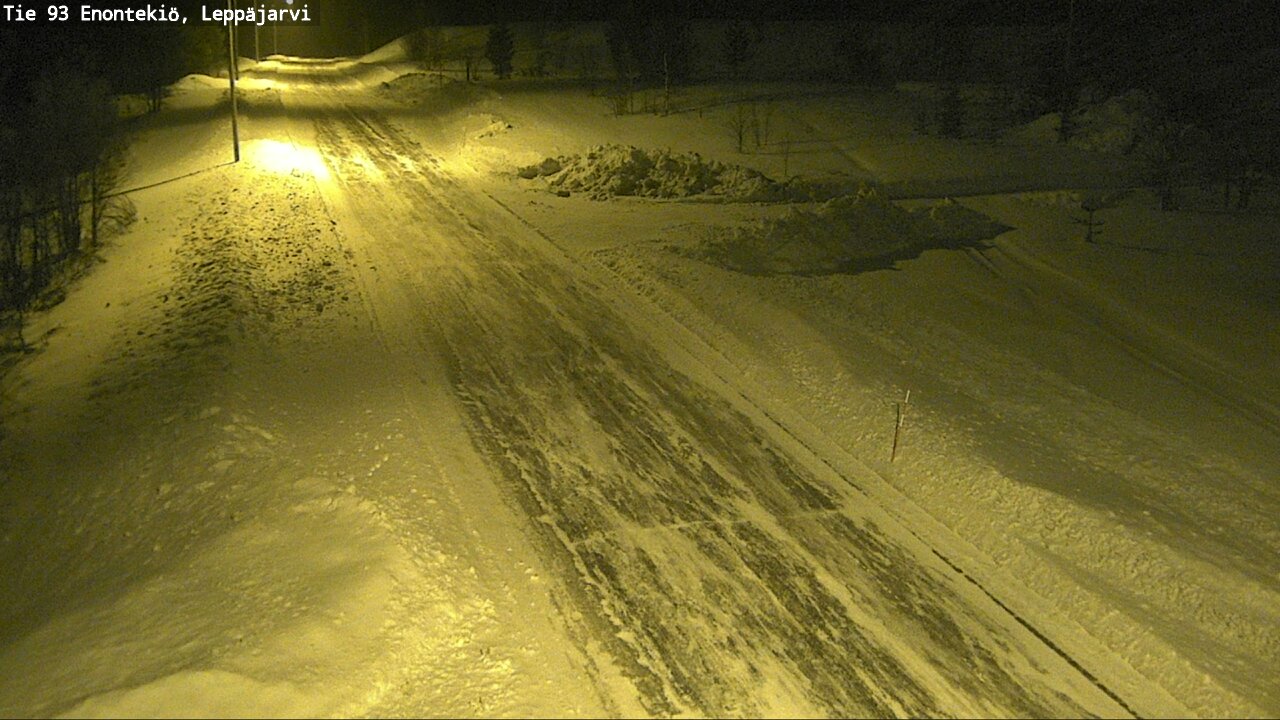 Kelikamerat Kuva Tie 93 Enontekiö, Leppäjärvi, Enontekiö, Lappi