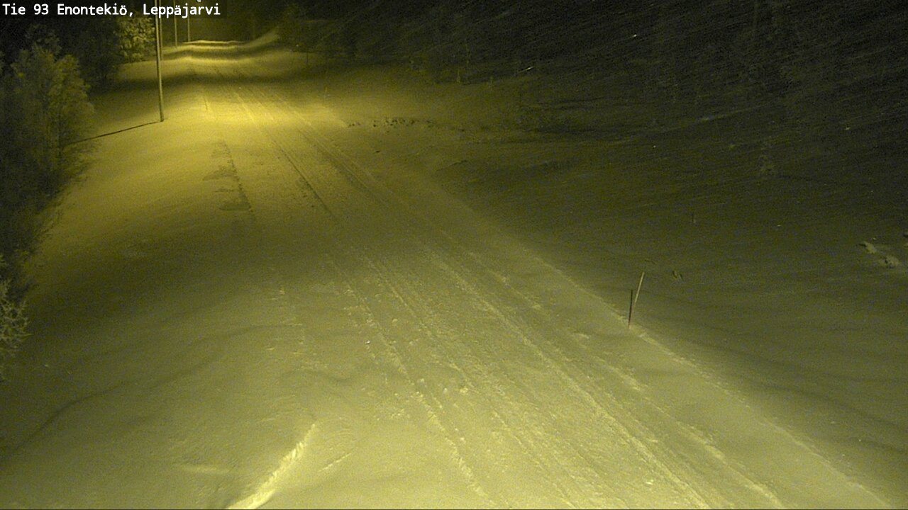 Kelikamerat Kuva Tie 93 Enontekiö, Leppäjärvi, Enontekiö, Lappi