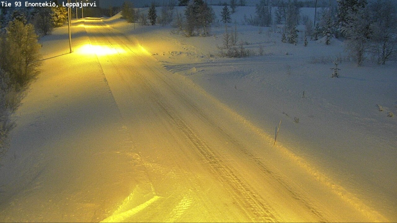 Kelikamerat Kuva Tie 93 Enontekiö, Leppäjärvi, Enontekiö, Lappi