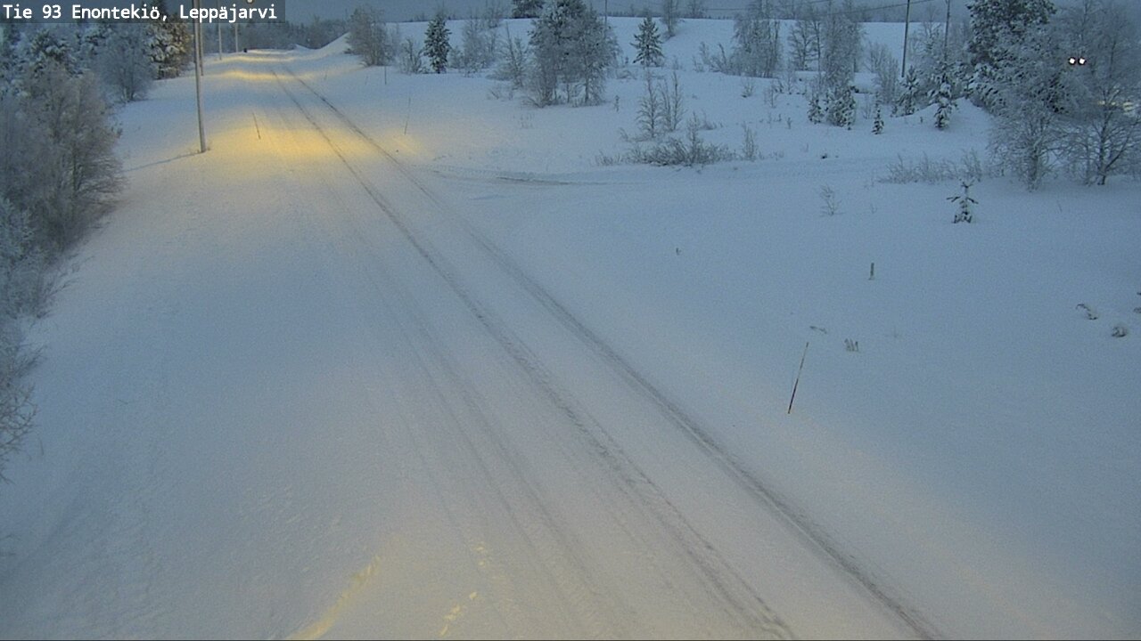 Kelikamerat Kuva Tie 93 Enontekiö, Leppäjärvi, Enontekiö, Lappi