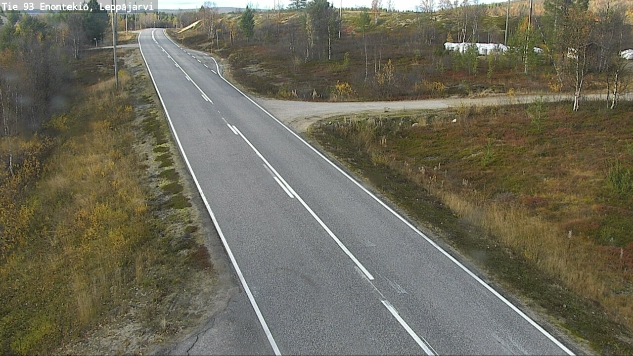 Kelikamerat Kuva Tie 93 Enontekiö, Leppäjärvi, Enontekiö, Lappi
