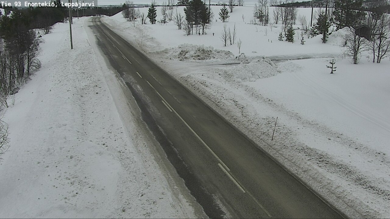 Kelikamerat Kuva Tie 93 Enontekiö, Leppäjärvi, Enontekiö, Lappi