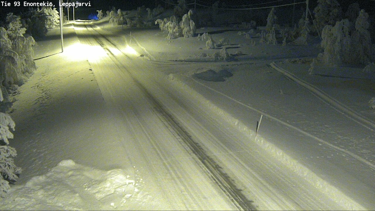 Kelikamerat Kuva Tie 93 Enontekiö, Leppäjärvi, Enontekiö, Lappi