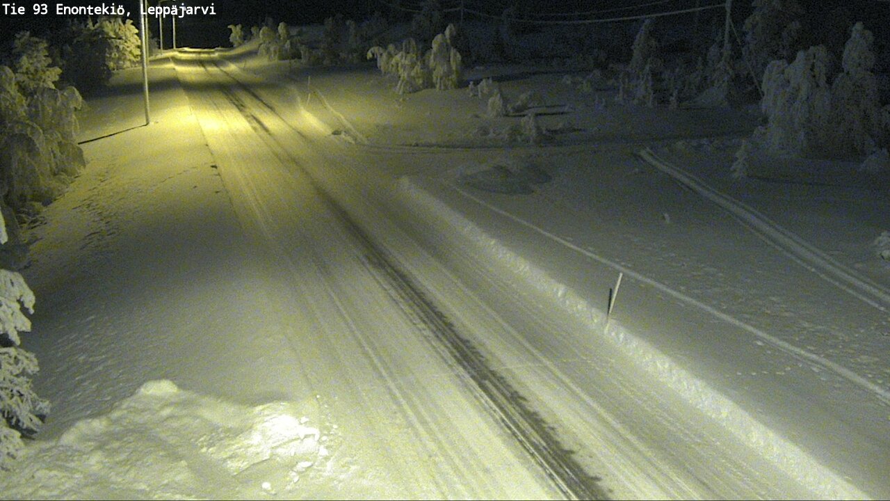 Kelikamerat Kuva Tie 93 Enontekiö, Leppäjärvi, Enontekiö, Lappi