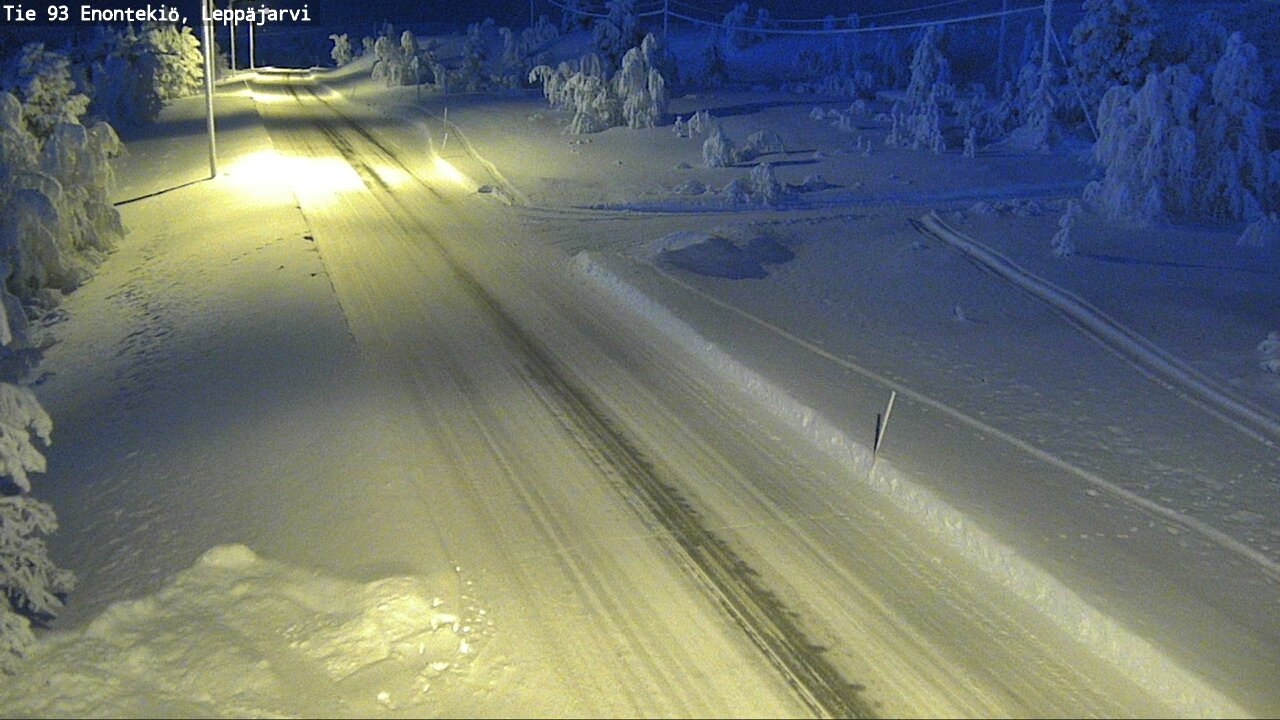 Kelikamerat Kuva Tie 93 Enontekiö, Leppäjärvi, Enontekiö, Lappi