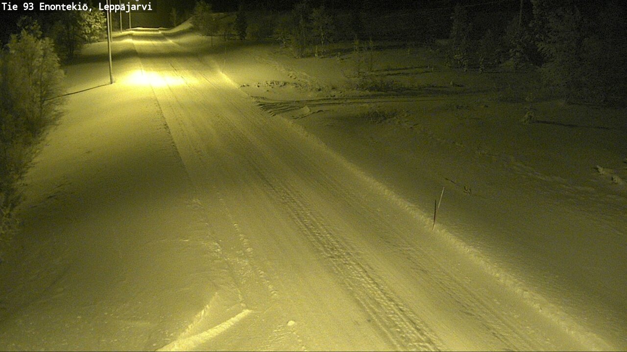 Kelikamerat Kuva Tie 93 Enontekiö, Leppäjärvi, Enontekiö, Lappi