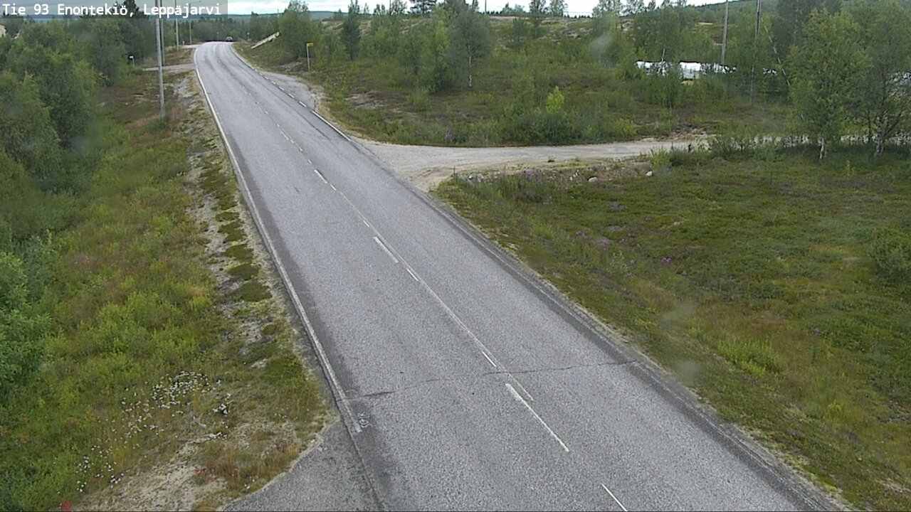 Weather Camera Image Road 93 Enontekiö, Leppäjärvi, Enontekiö, Lappi