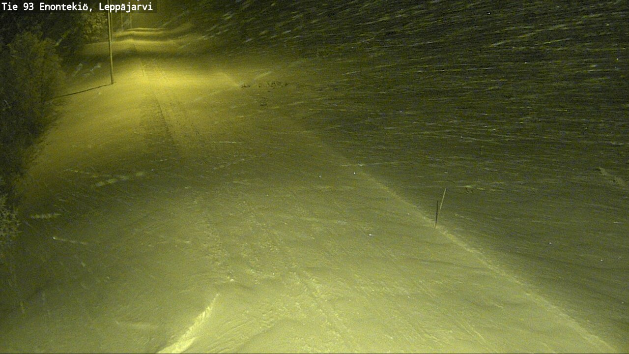 Kelikamerat Kuva Tie 93 Enontekiö, Leppäjärvi, Enontekiö, Lappi