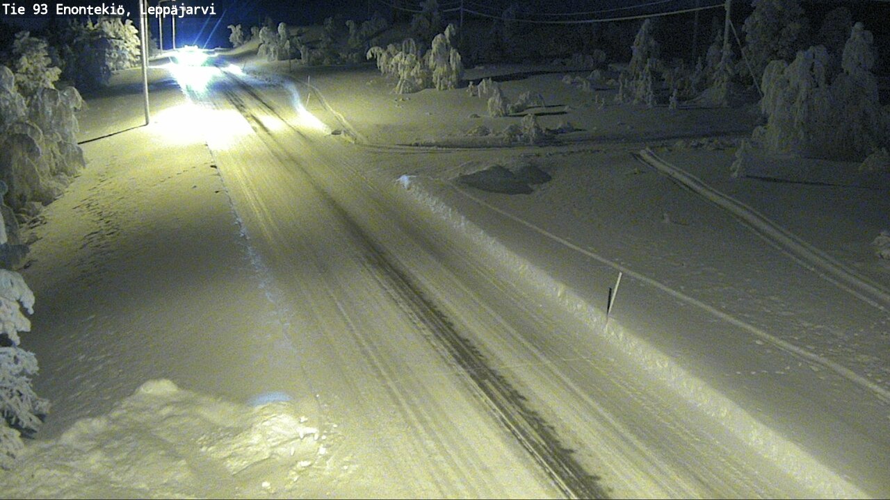 Kelikamerat Kuva Tie 93 Enontekiö, Leppäjärvi, Enontekiö, Lappi