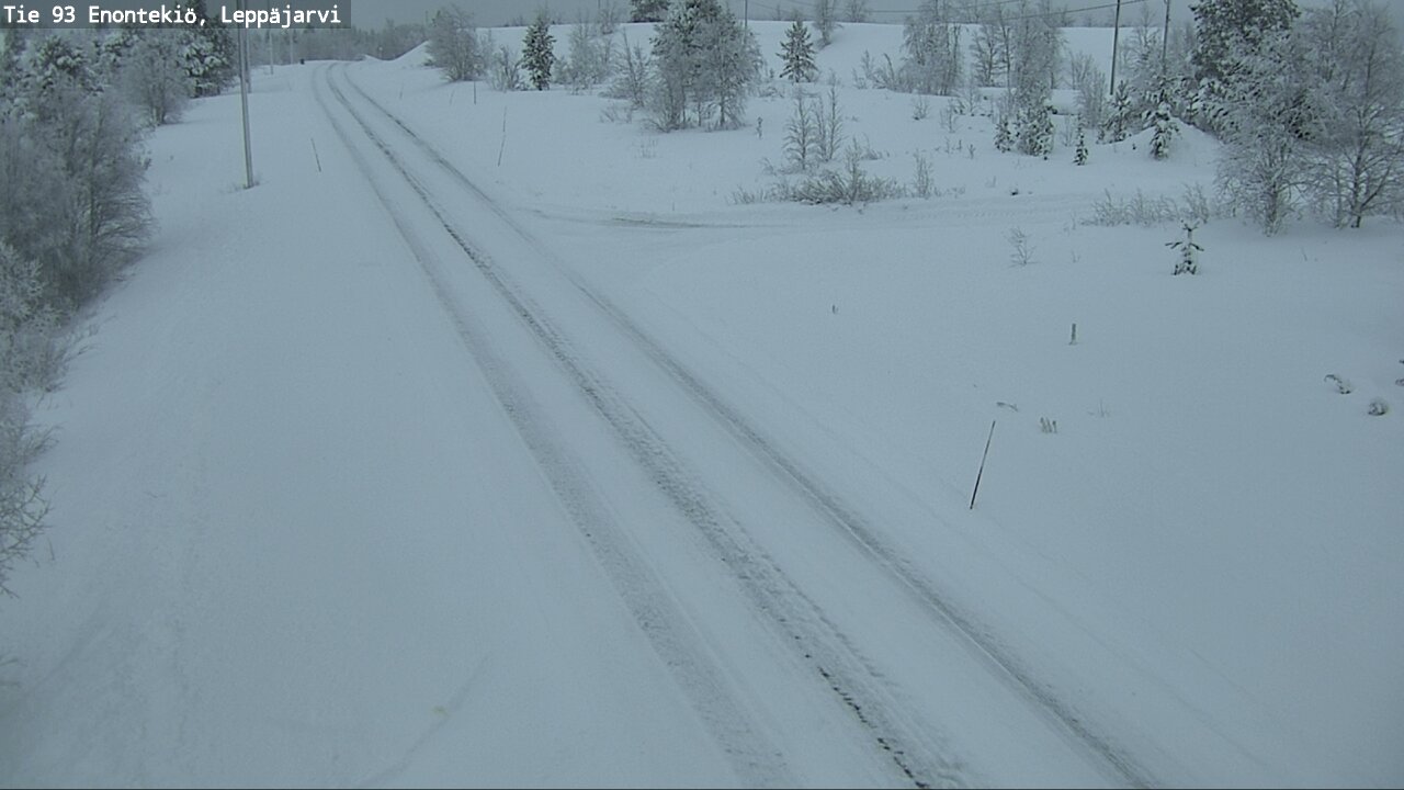 Kelikamerat Kuva Tie 93 Enontekiö, Leppäjärvi, Enontekiö, Lappi