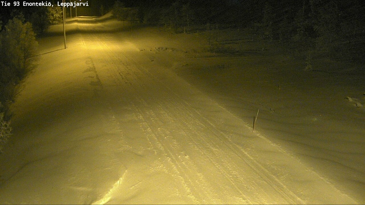 Kelikamerat Kuva Tie 93 Enontekiö, Leppäjärvi, Enontekiö, Lappi