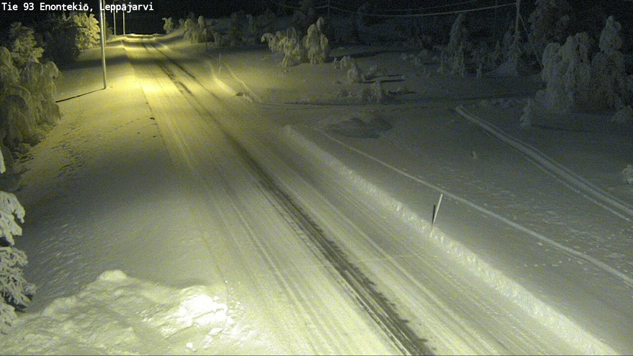 Kelikamerat Kuva Tie 93 Enontekiö, Leppäjärvi, Enontekiö, Lappi