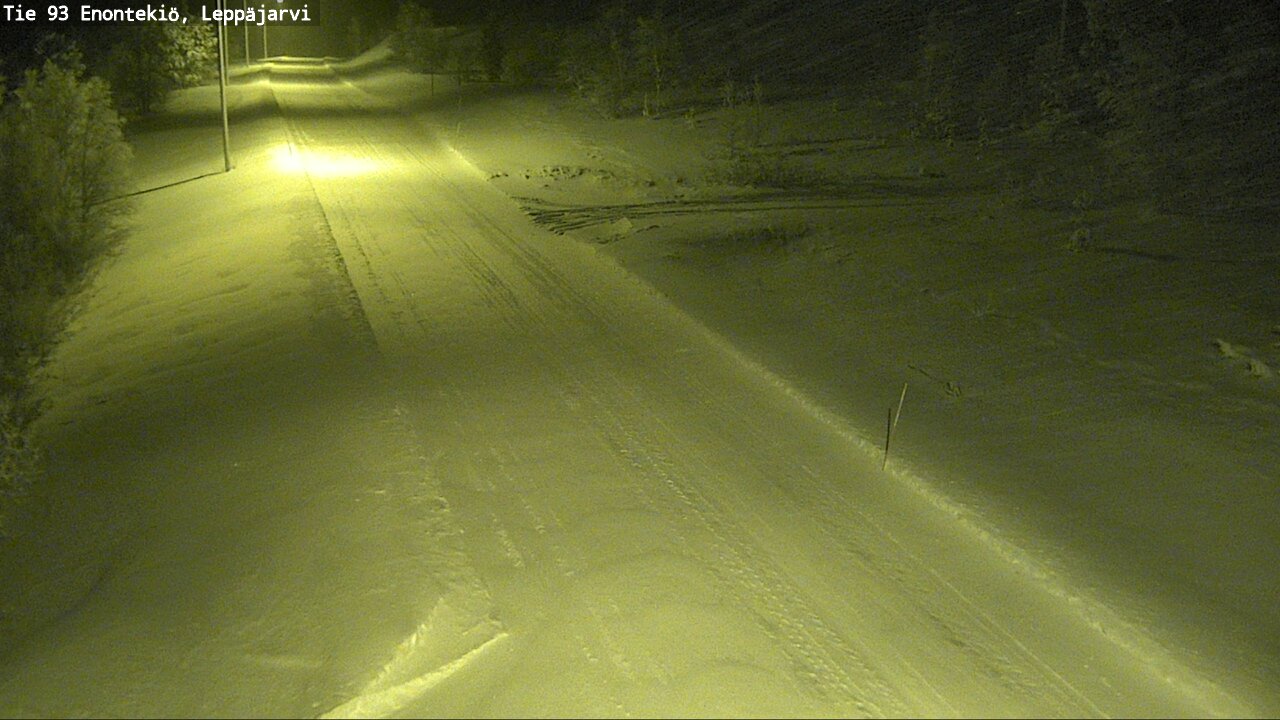 Kelikamerat Kuva Tie 93 Enontekiö, Leppäjärvi, Enontekiö, Lappi