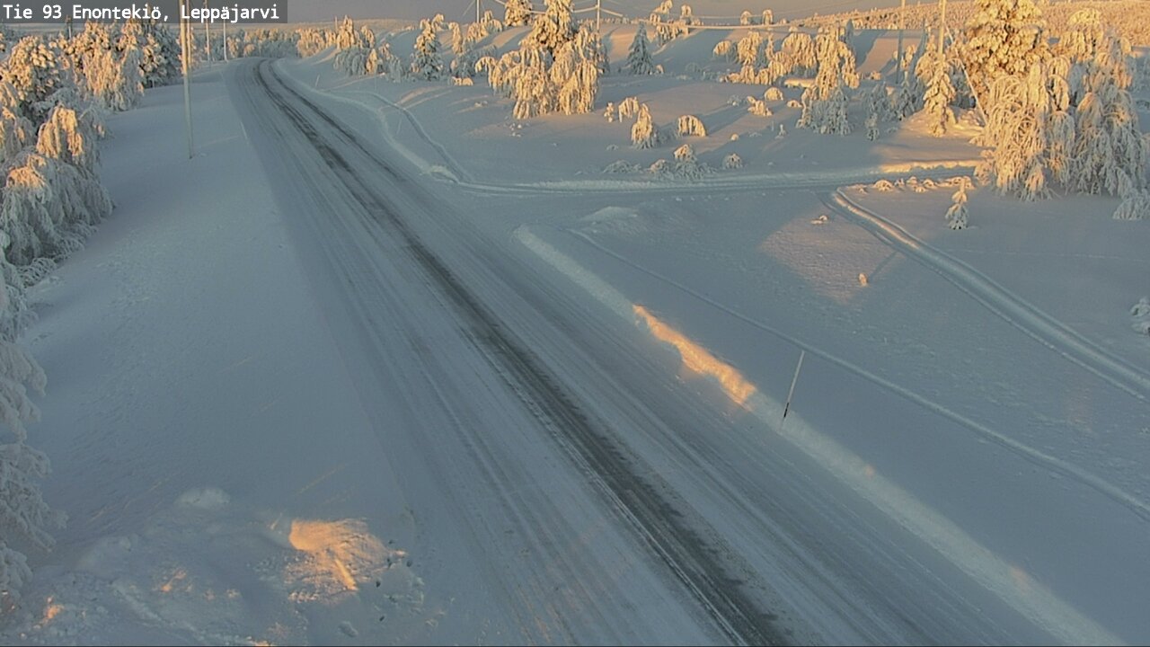 Kelikamerat Kuva Tie 93 Enontekiö, Leppäjärvi, Enontekiö, Lappi