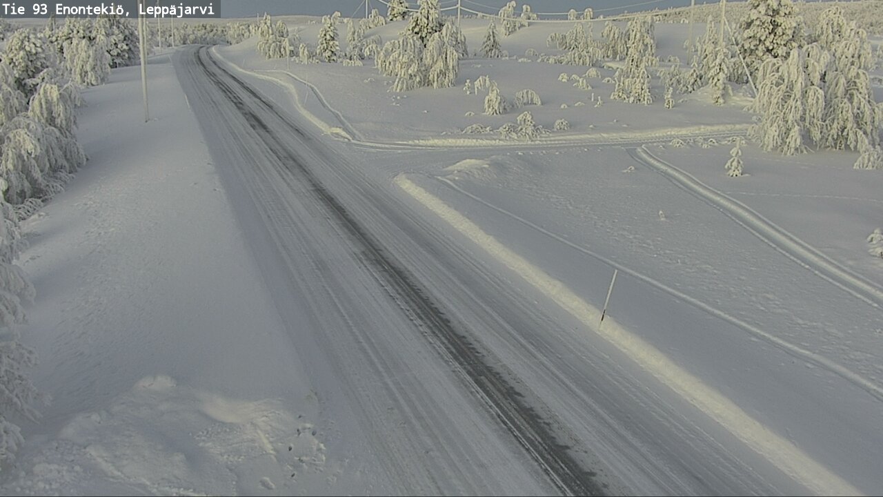 Kelikamerat Kuva Tie 93 Enontekiö, Leppäjärvi, Enontekiö, Lappi