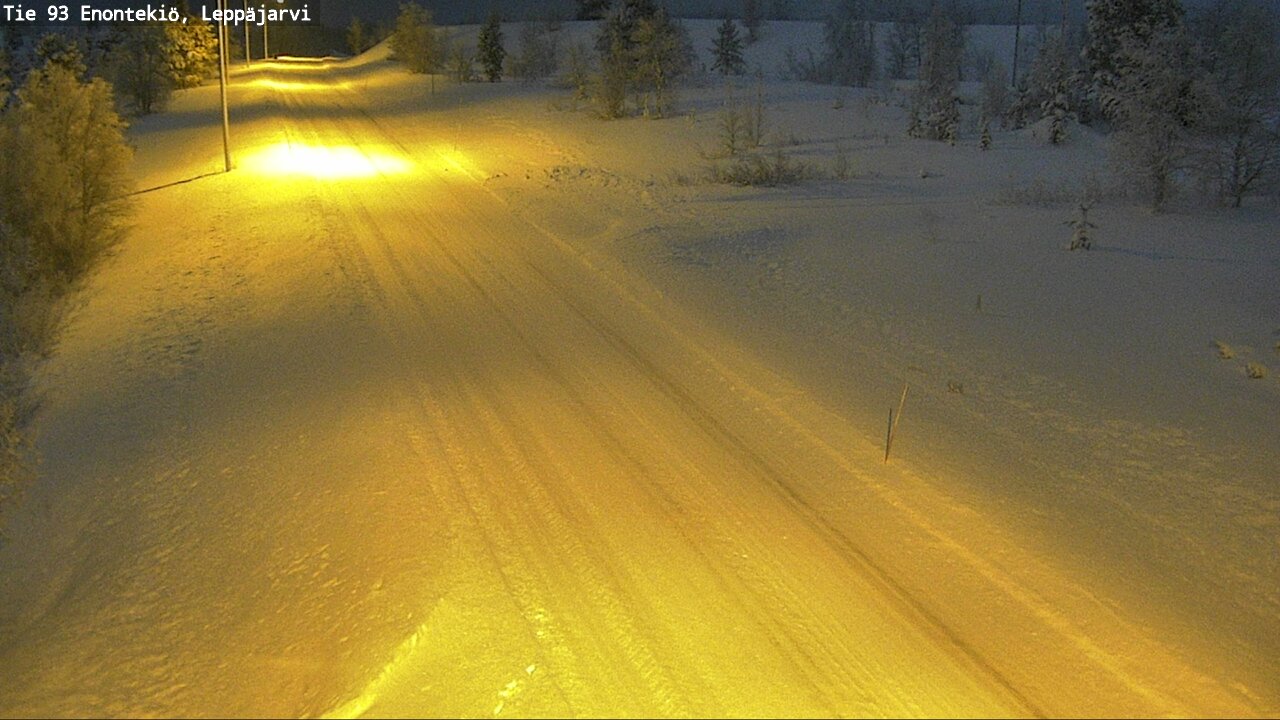 Kelikamerat Kuva Tie 93 Enontekiö, Leppäjärvi, Enontekiö, Lappi