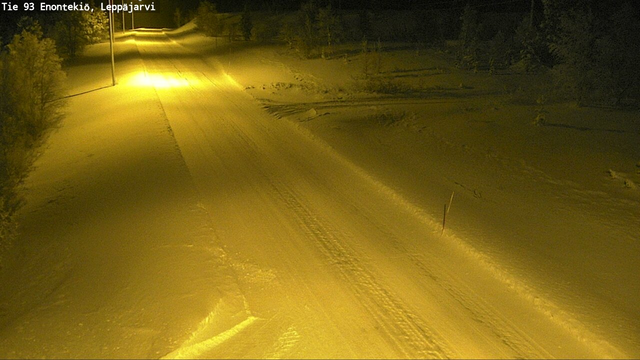 Kelikamerat Kuva Tie 93 Enontekiö, Leppäjärvi, Enontekiö, Lappi