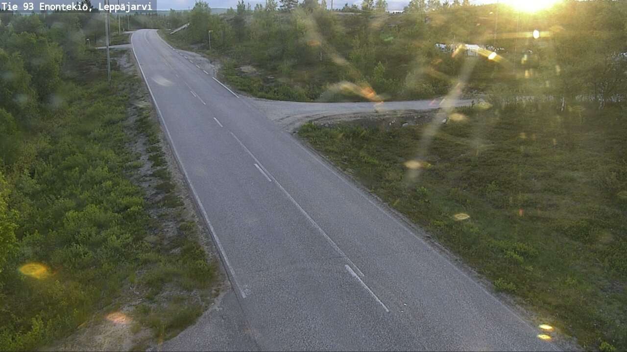 Kelikamerat Kuva Tie 93 Enontekiö, Leppäjärvi, Enontekiö, Lappi