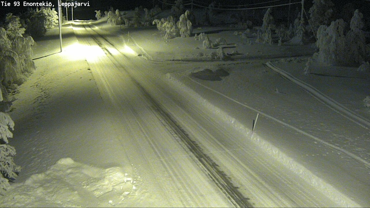 Kelikamerat Kuva Tie 93 Enontekiö, Leppäjärvi, Enontekiö, Lappi