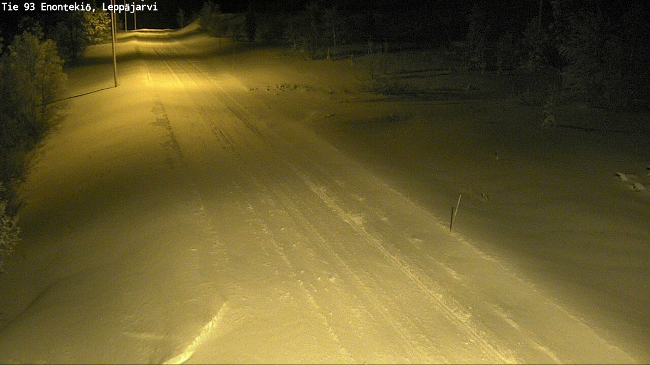 Kelikamerat Kuva Tie 93 Enontekiö, Leppäjärvi, Enontekiö, Lappi