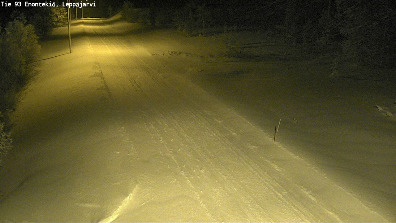 Kelikamerat Kuva Tie 93 Enontekiö, Leppäjärvi, Enontekiö, Lappi