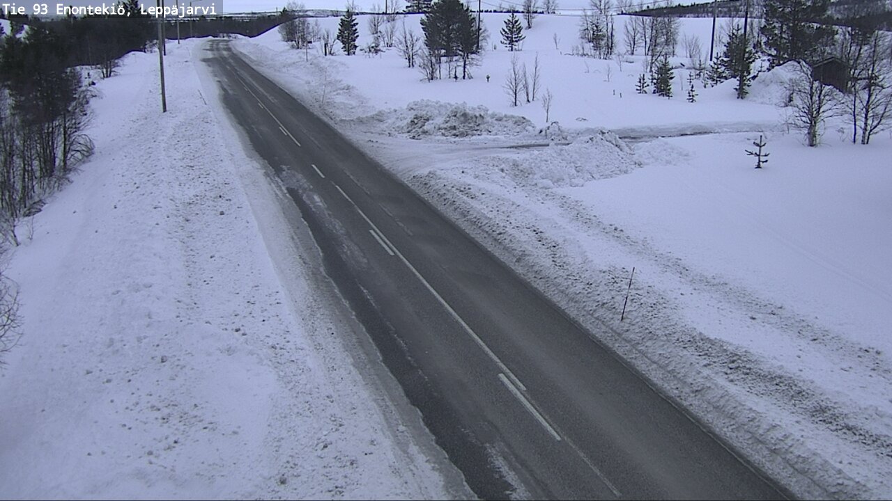 Kelikamerat Kuva Tie 93 Enontekiö, Leppäjärvi, Enontekiö, Lappi