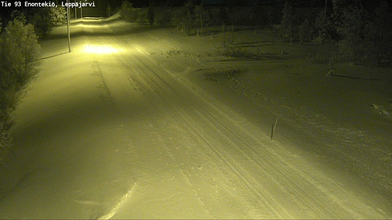 Kelikamerat Kuva Tie 93 Enontekiö, Leppäjärvi, Enontekiö, Lappi