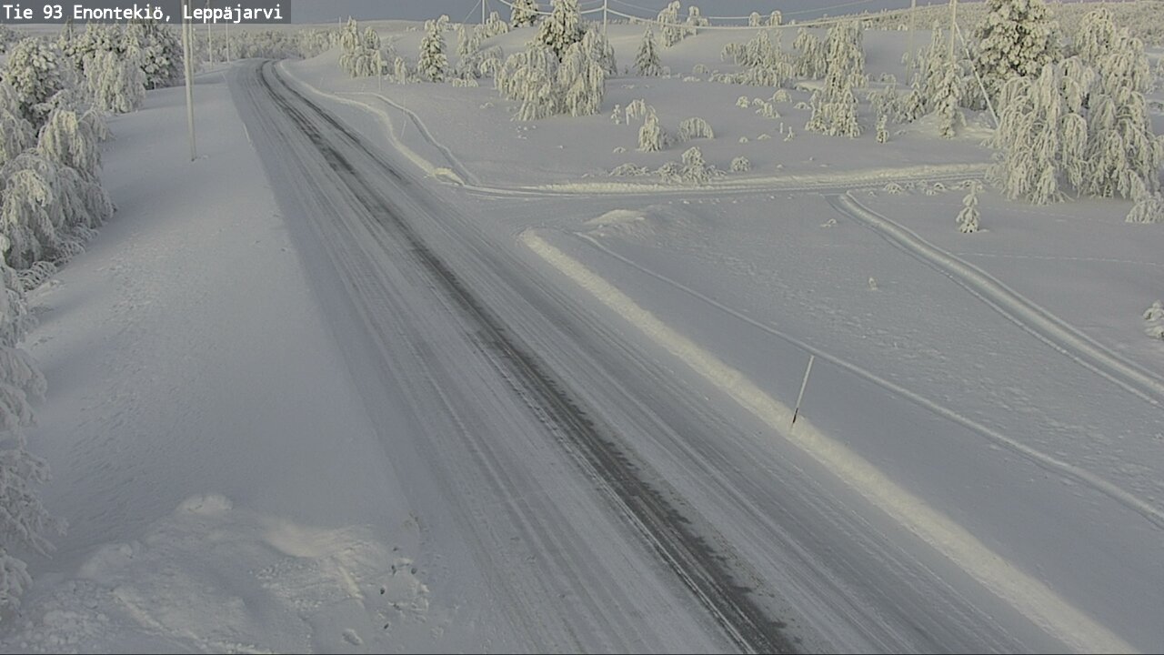 Kelikamerat Kuva Tie 93 Enontekiö, Leppäjärvi, Enontekiö, Lappi
