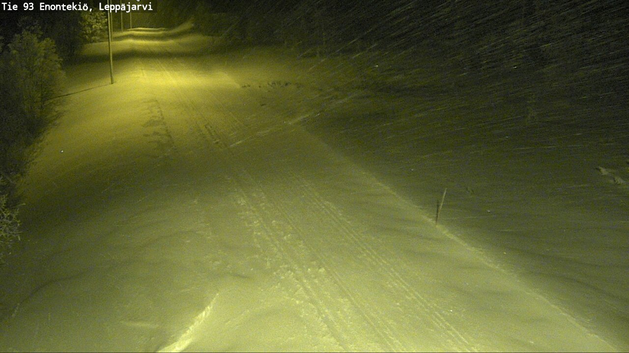 Kelikamerat Kuva Tie 93 Enontekiö, Leppäjärvi, Enontekiö, Lappi