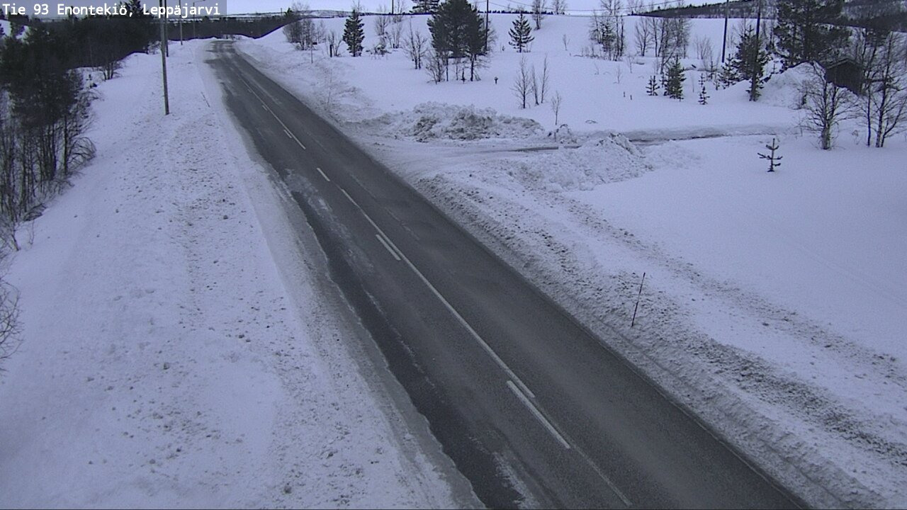 Kelikamerat Kuva Tie 93 Enontekiö, Leppäjärvi, Enontekiö, Lappi