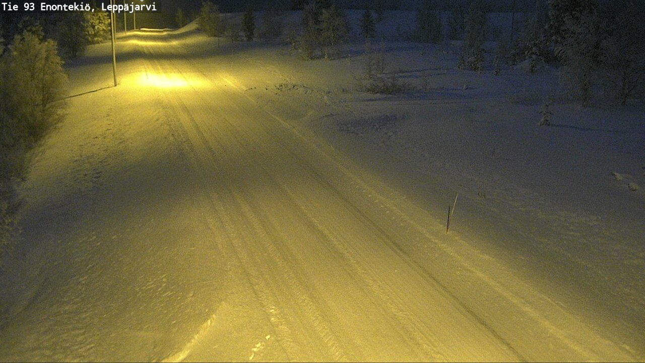 Kelikamerat Kuva Tie 93 Enontekiö, Leppäjärvi, Enontekiö, Lappi