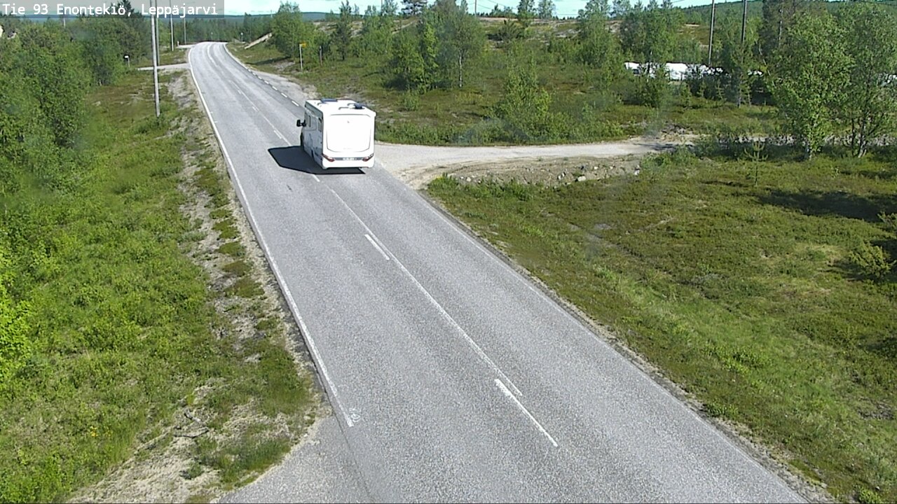Kelikamerat Kuva Tie 93 Enontekiö, Leppäjärvi, Enontekiö, Lappi