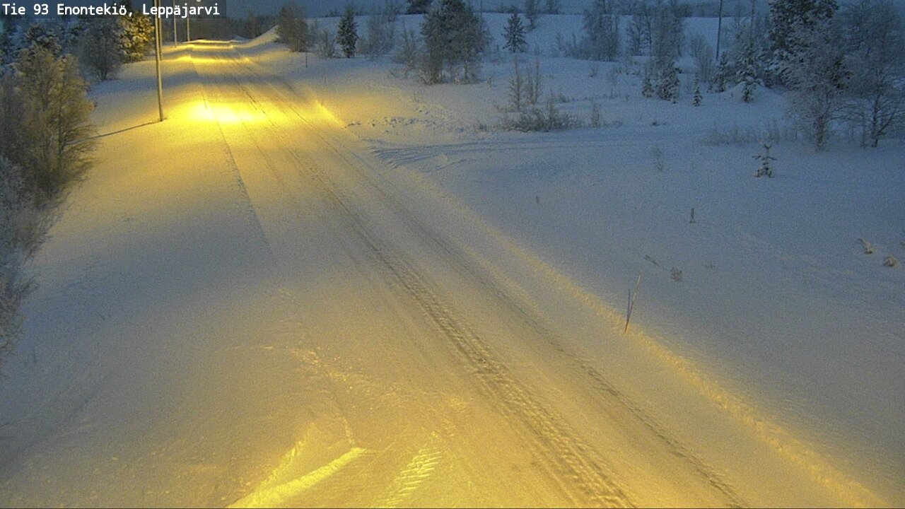 Kelikamerat Kuva Tie 93 Enontekiö, Leppäjärvi, Enontekiö, Lappi