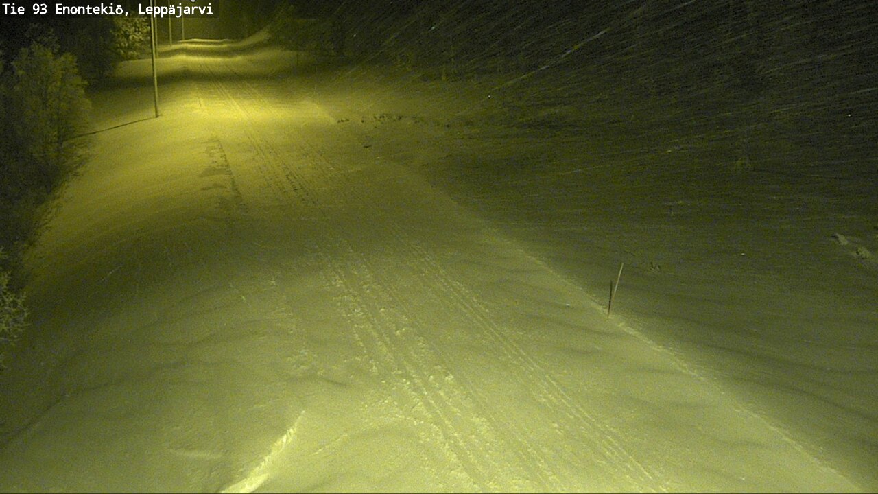 Kelikamerat Kuva Tie 93 Enontekiö, Leppäjärvi, Enontekiö, Lappi