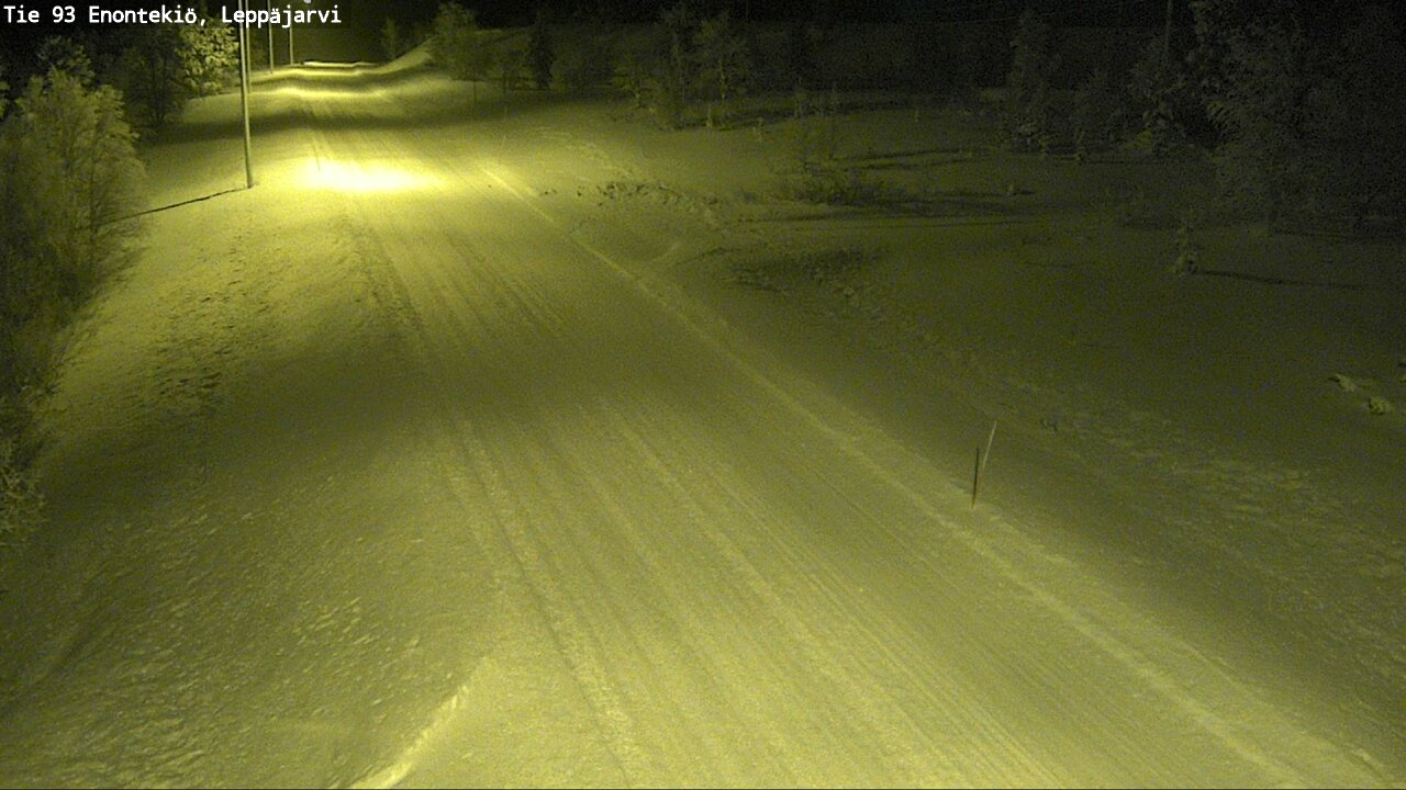 Kelikamerat Kuva Tie 93 Enontekiö, Leppäjärvi, Enontekiö, Lappi