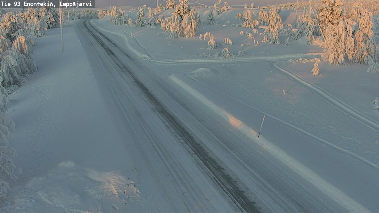 Kelikamerat Kuva Tie 93 Enontekiö, Leppäjärvi, Enontekiö, Lappi
